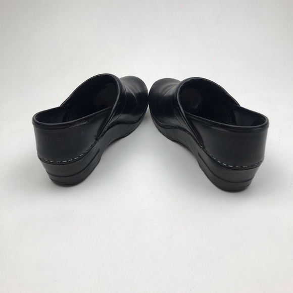 Dansko Professional Clog Black Leather Size 37 - Picture 5 of 7